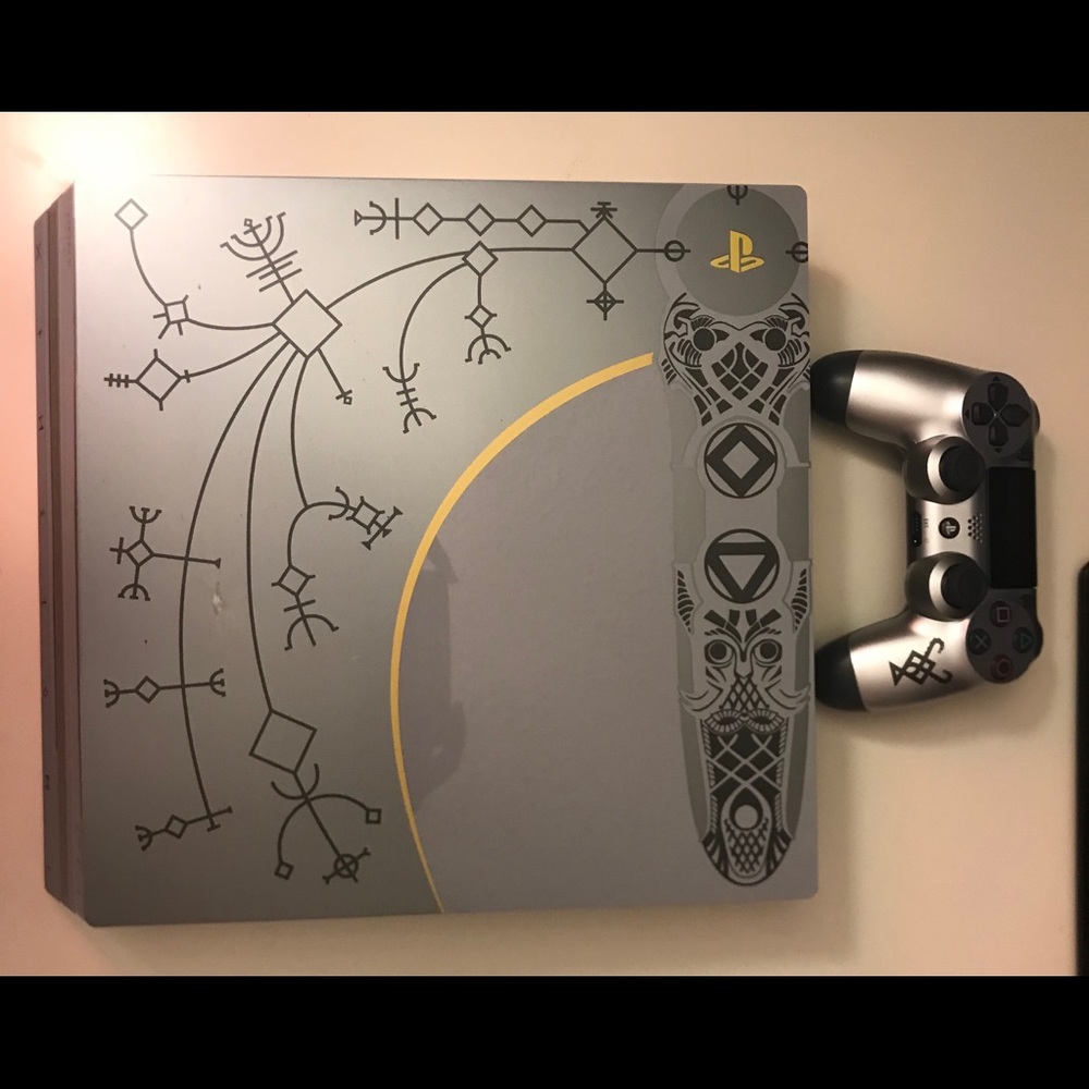 PS4 Pro God of War limited edition bundle!